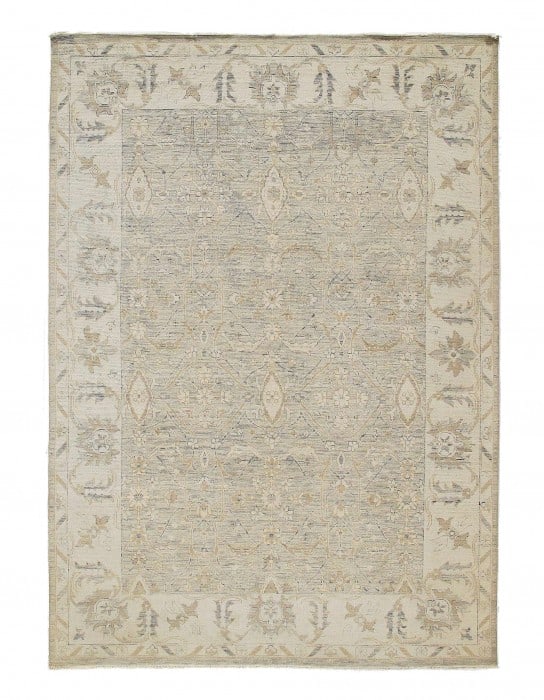 Fine Hand Knotted Oushak design 10 X 14': Fine Hand Knotted Oushak design 10 X 14' - New, Oushak, Hand-Knotted, Lamb's Wool, 300 -D09490- 862.This item is part of our fine auction collection which includes many fine home accessories including