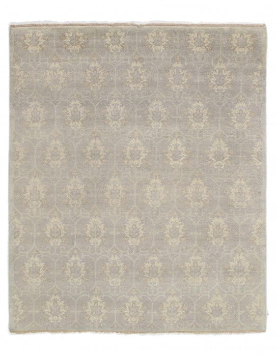 Gray Color Fine Hand Knotted Oushak 8' X 10': Gray Color Fine Hand Knotted Oushak 8' X 10' - New, Oushak, Hand-Knotted, Lamb's Wool, 300 -D09160- 862.This item is part of our fine auction collection which includes many fine home accessories inclu