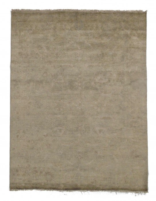 Traditional Oushak Design Hand Knotted Rug - 7'9" x 9'10": Traditional Oushak Design Hand Knotted Rug - 7'9" x 9'10" - New, Oushak, Hand-Knotted, Lamb's Wool, 300 -D09008- 862.This item is part of our fine auction collection which includes many fine home acce