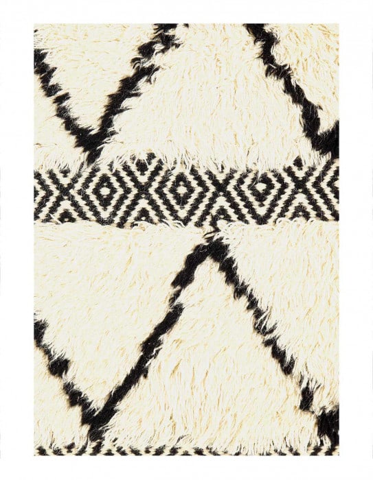 Ivory Moroccon 2'x 2'4" - 2