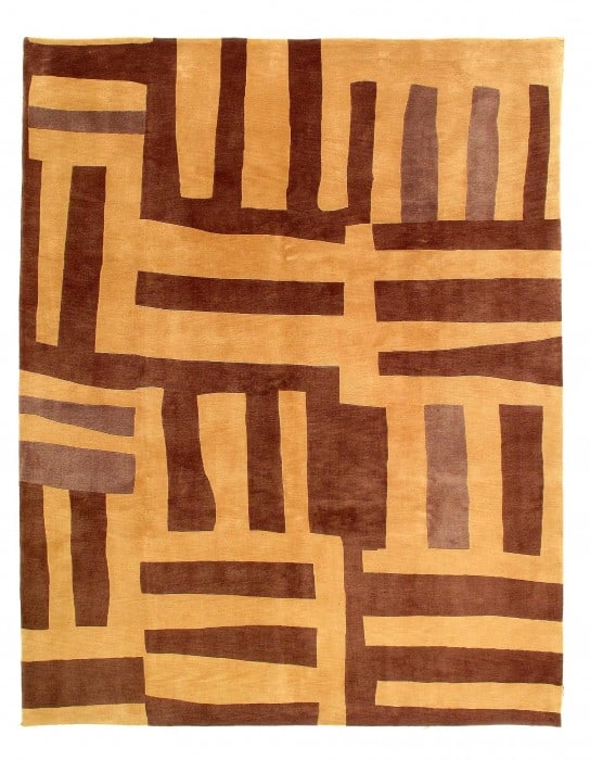 Fine Hand knotted Modern rug 8' X 10'2'' (1 of 3)