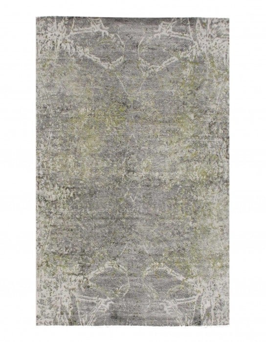 Fine Hand Knotted Modern V.silk Rug 5' X 8': Fine Hand Knotted Modern V.silk Rug 5' X 8' - New, Modern, Hand-Knotted, V. Silk, 300 -D08926- 862.This item is part of our fine auction collection which includes many fine home accessories including