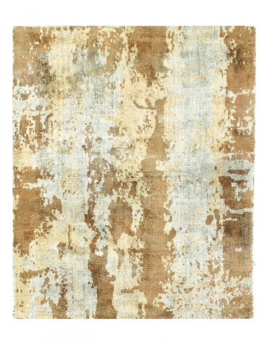Fine Hand knotted V.Silk Modern rug 1'8' X 2': Fine Hand knotted V.Silk Modern rug 1'8' X 2' - New, Modern, Hand-Tufted, V. Silk, 300 -D10925- 862.This item is part of our fine auction collection which includes many fine home accessories including