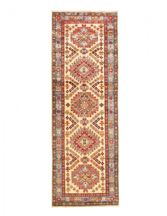 Fine Hand Knotted Kazak runner 2' 6''X 7' (1 of 3)