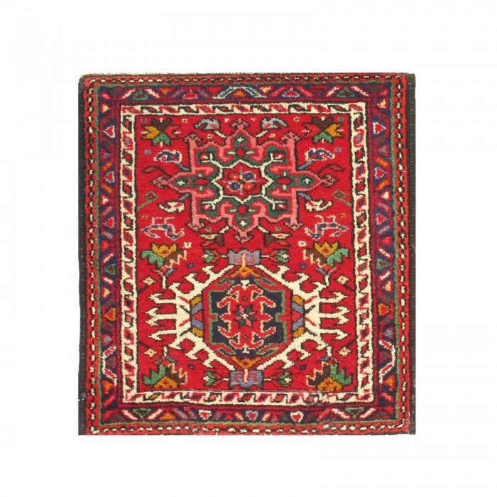 Semi-Antique Persian Karajeh Rug - 2' x 2' (1 of 3)