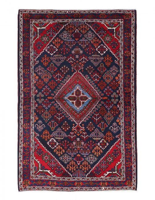 Fine Hand Knotted Persian Joshegan rug 4'6"x6'10" (1 of 3)