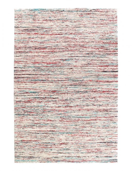 Contemporary Flat Weave Sari Silk 6' X 9': Contemporary Flat Weave Sari Silk 6' X 9' - New, Indian, Hand-Tufted, sari Silk, 300 -D10699- 862.This item is part of our fine auction collection which includes many fine home accessories including a