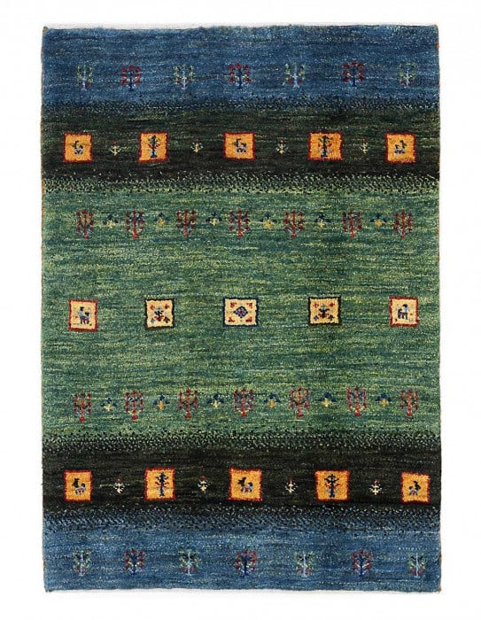 Fine Hand knotted Persian Gabbeh 2'X 3': Fine Hand knotted Persian Gabbeh 2'X 3' - NEW, Gabbeh, Hand-Knotted, Lamb's Wool, 300 -D13776- 862.This item is part of our fine auction collection which includes many fine home accessories including