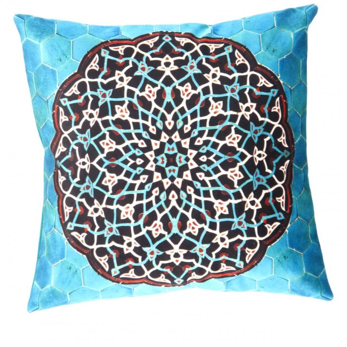 Pasargad velvet Throw Pillow 16'' X 16": Pasargad velvet Throw Pillow 16'' X 16" - New, Isfahan, Handmade , Velvet Silk, 300 -TIR 348- 862.This item is part of our fine auction collection which includes many fine home accessories including a