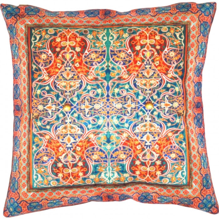 Pasargad velvet Throw Pillow 16'' X 16'' (1 of 3)