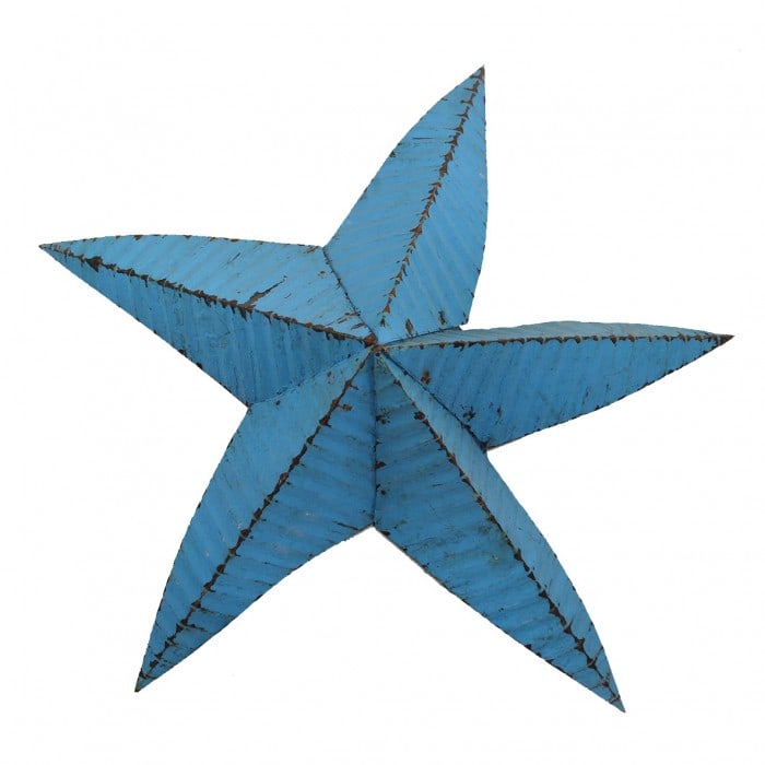 Rustic Over-sized Metal Star (1 of 7)