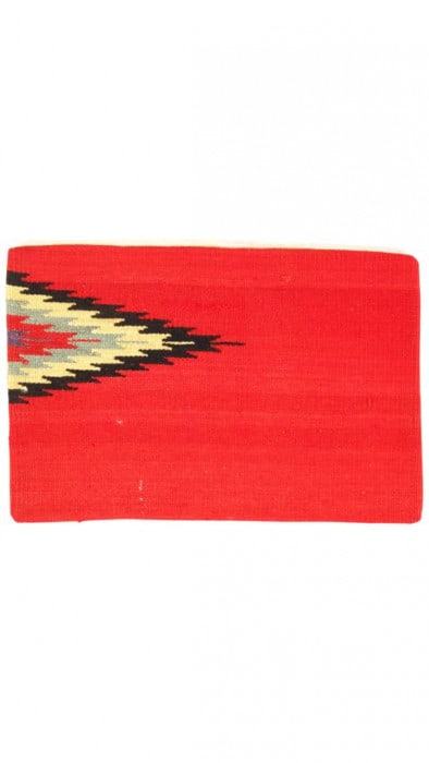 Vintage Hand Knotted Pillow k8 16" x 24": Vintage Hand Knotted Pillow k8 16" x 24" - New, Turkish, Hand-made, Lamb's Wool, 300 -K8- 862.This item is part of our fine auction collection which includes many fine home accessories including antiq