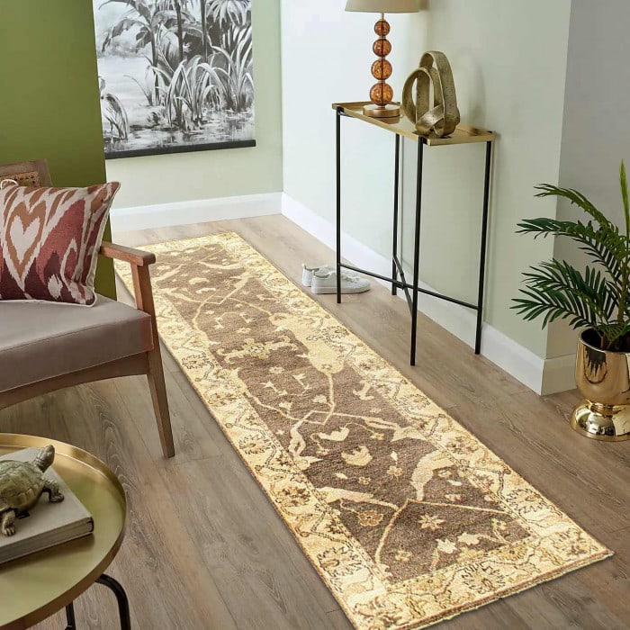 Gray Oushak Runner 2'7'' X 10' - 4