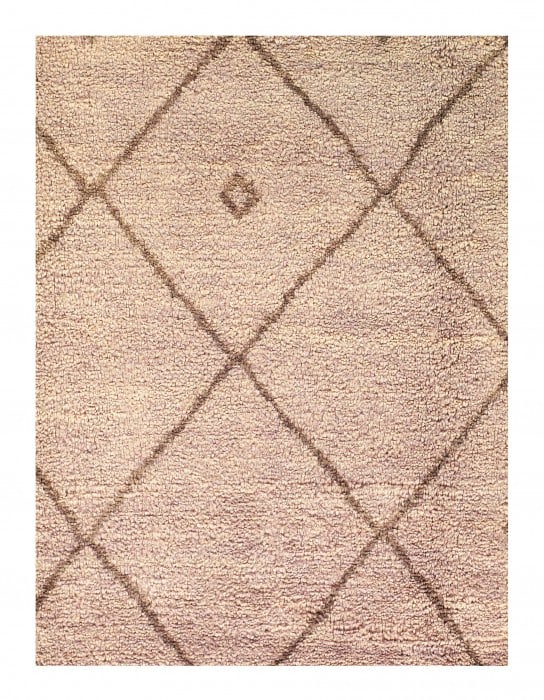 Gray Moroccon 6' X 9' - 2