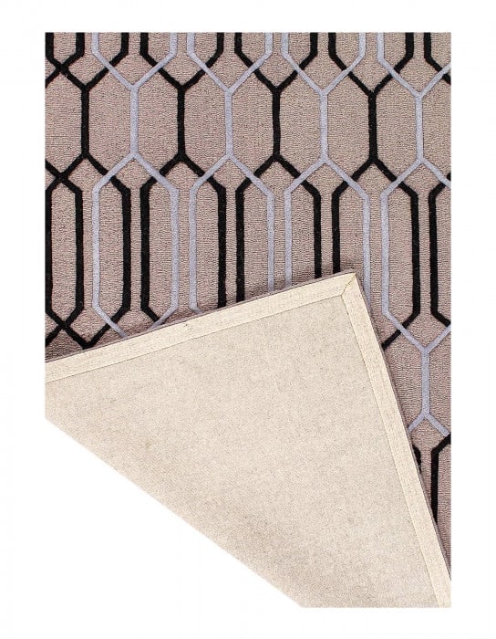 Gray Modern Tufted 5' X 8' - 3