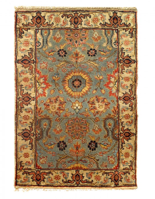 Hand knotted Persian Sultanabad design 2'X 3': Hand knotted Persian Sultanabad design 2'X 3' - NEW, Modern, Hand-Knotted, Lamb's Wool, 300 -D15178,D15181,D15182,D15183- 862.This item is part of our fine auction collection which includes many fine