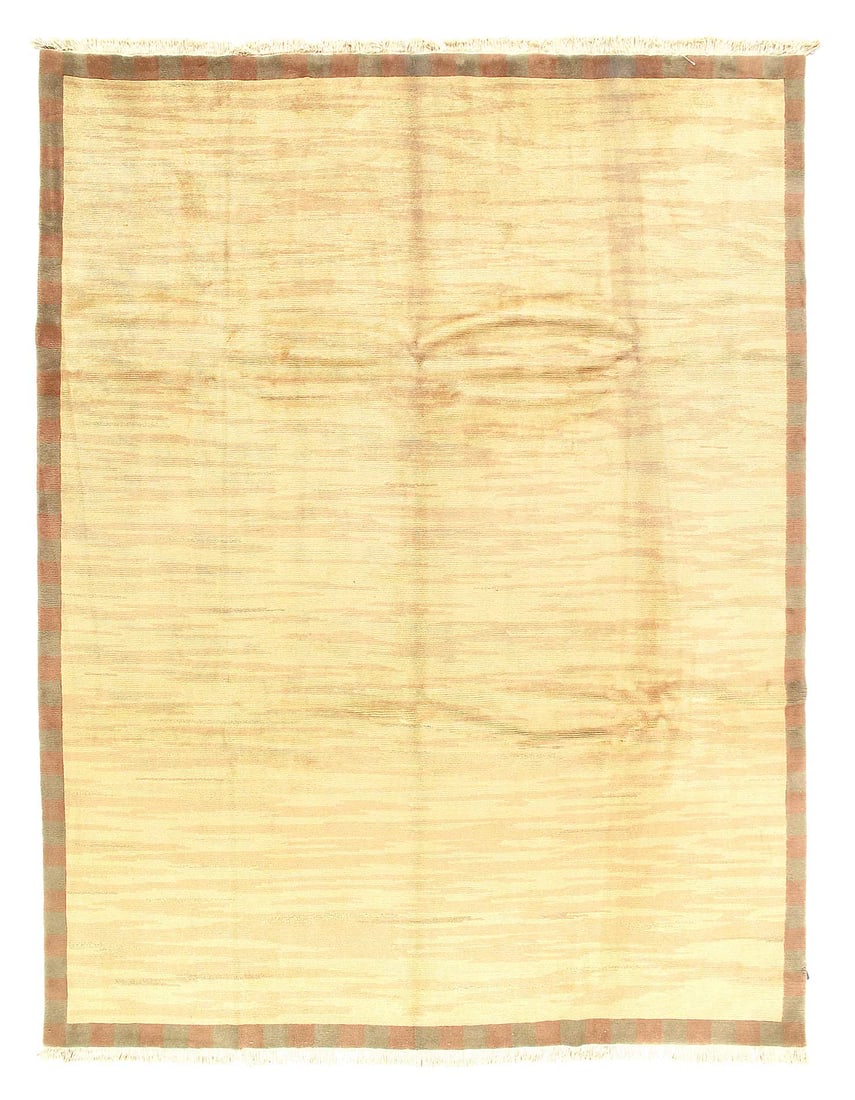 Fine Hand Knotted Tabatian rug 9'X12': Fine Hand Knotted Tabatian rug 9'X12' - NEW, Modern, Hand-Knotted, Lamb's Wool, 300 -22825- 862.This item is part of our fine auction collection which includes many fine home accessories including ant