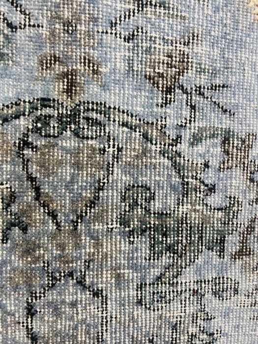 Gray Turkish Patchwork Rug 8' x 10' - 6