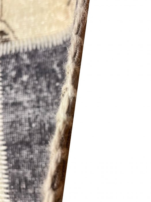 Gray Turkish Patchwork 6' X 8' - 5