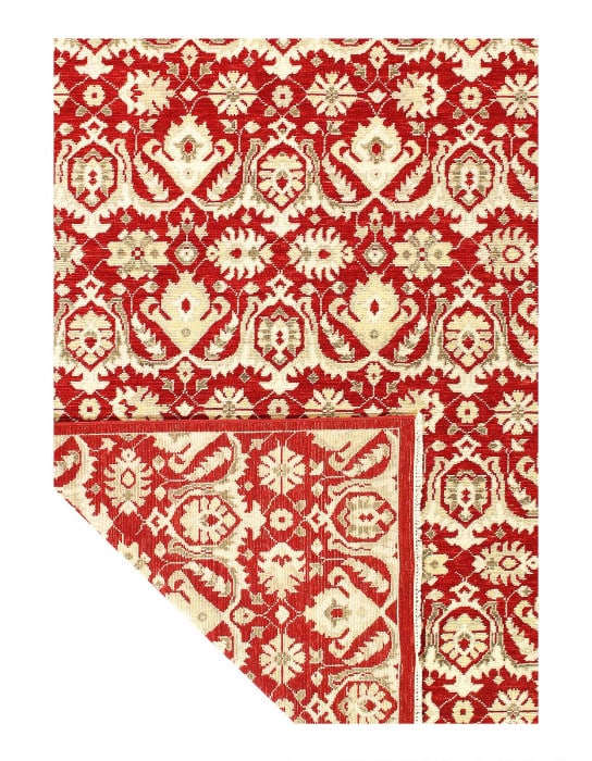 Red Modern 6' X 9' - 3