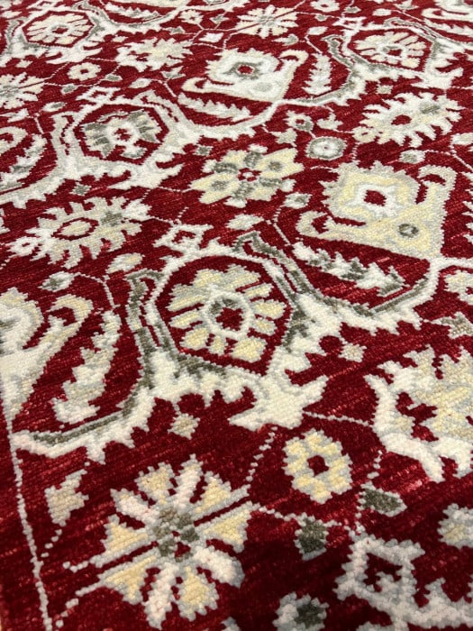 Red Modern 6' X 9' - 4