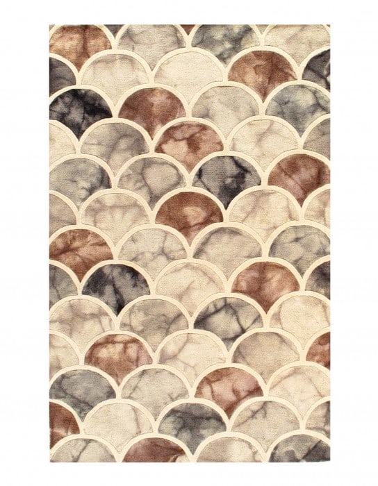 Brown Hand-Tufted 5' x 8' (1 of 4)