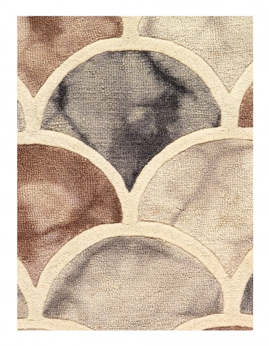 Brown Hand-Tufted 5' x 8' - 2