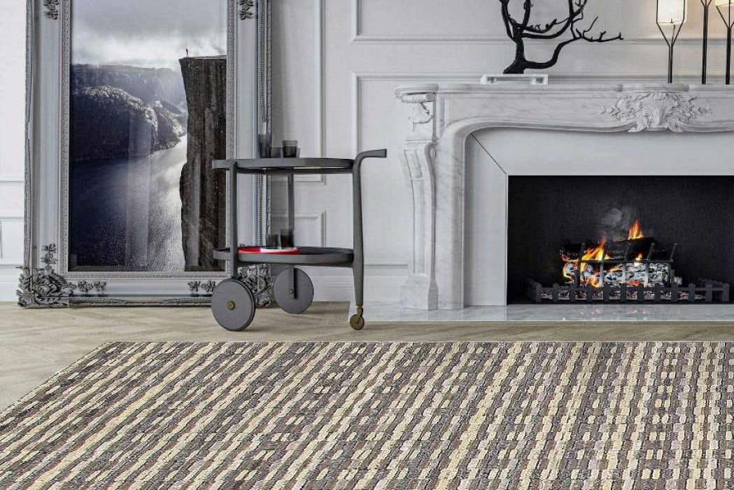 Multi Modern Rug 10' X 14' - 2