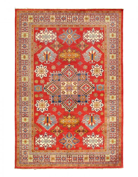 Fine Hand knotted Kazak 6'6" X 9'9" (1 of 3)