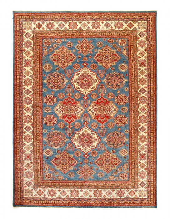 Blue Super fine Kazak rug 9' x 12'2" (1 of 3)