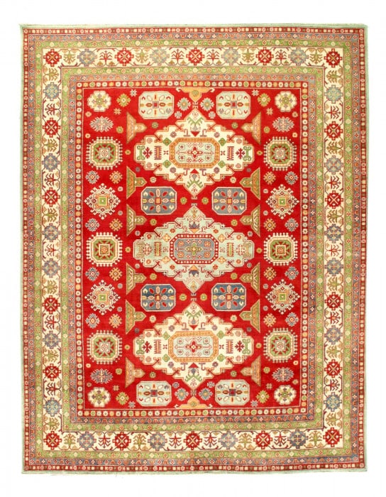 Fine Hand knotted Kazak Rug 8'11'' X 11'7'' (1 of 3)