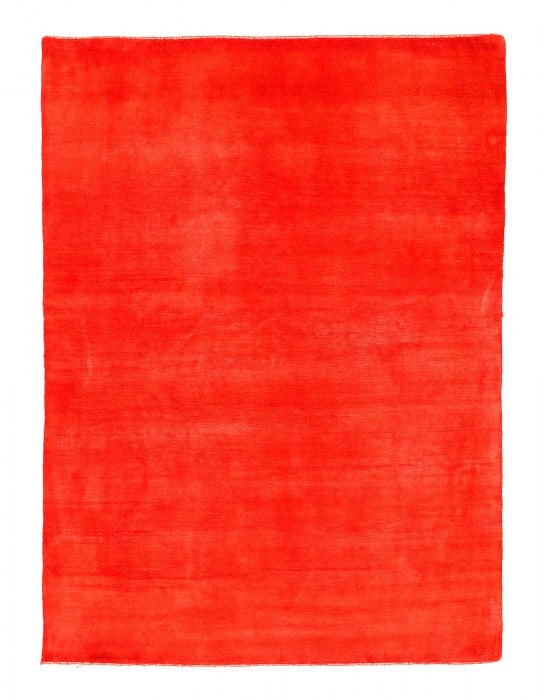 Fine Hand knotted Overdyed Gabbeh 4'9'' X 6'7'' (1 of 7)