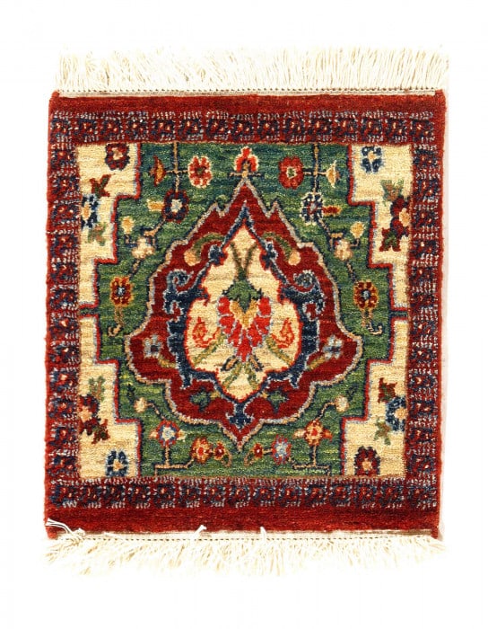 Handmade Persian Gabbeh Accent 1'3"X 1'5" (1 of 3)