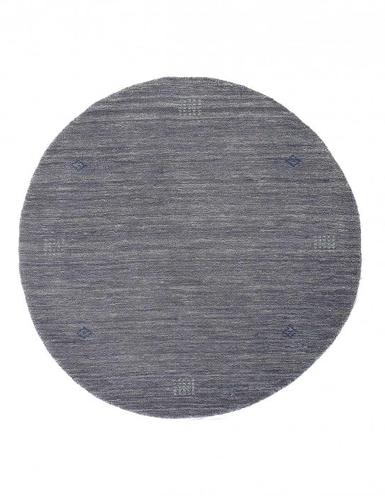 Fine Hand Knotted Persian Gabbeh Design Round 3'x 3': Fine Hand Knotted Persian Gabbeh Design Round 3'x 3' - NEW, Gabbeh, Hand-Knotted, Lamb's Wool, 300 -D15300- 862.This item is part of our fine auction collection which includes many fine home accessori