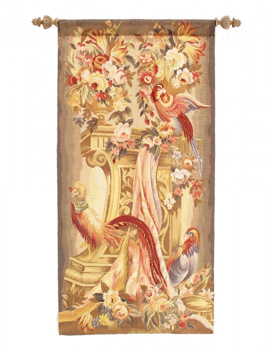 Wall Hanging Antique Tapestry 3'1'' X 6'4'' (1 of 3)