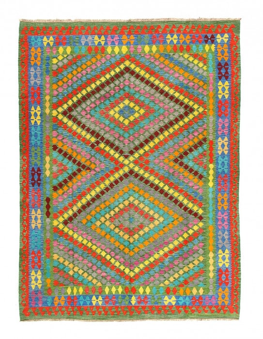 Pasargad Caucasian Tribal Style Flat Weave kilim 6'9'' X 9'5'' (1 of 3)