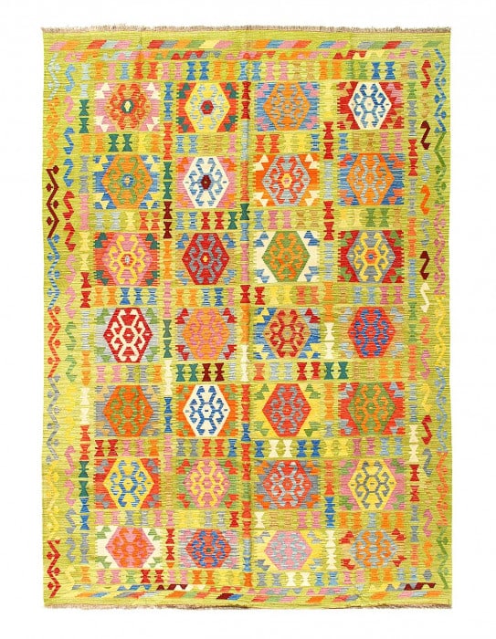 Pasargad Caucasian Tribal Style Flat Weave kilim 6'8'' X 9'8'' (1 of 4)