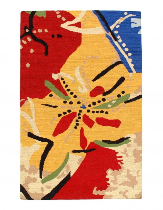 Fine Hand Knotted Flat Weave Modern 5' X 8': Fine Hand Knotted Flat Weave Modern 5' X 8' - New, Flat Weave, Hand-Knotted, Flat Weave, 300 -D11983- 862.This item is part of our fine auction collection which includes many fine home accessories inc