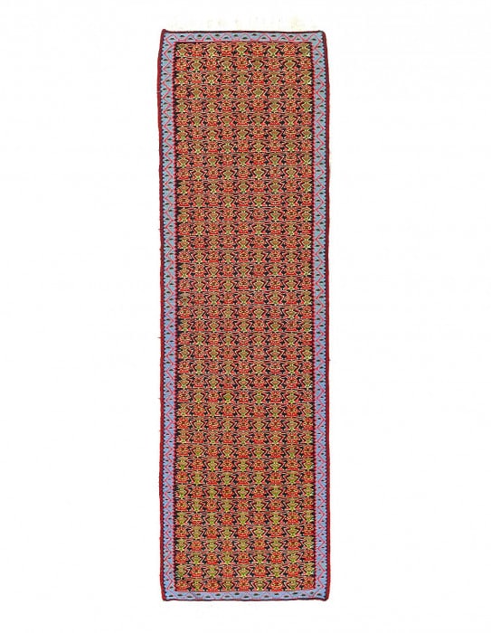 Fine Hand Knotted Flat weave Senneh Runner 2'3'' X 7'8'' (1 of 3)