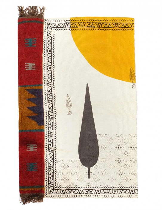 Fine Hand knotted Flat weave rug 2'2'' X 3'1'' (1 of 7)