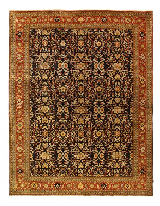Fine Hand knotted persian Farahan Design 8'11'' X 11'7'' (1 of 3)