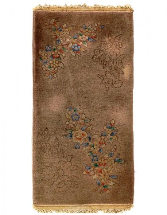 Antique Chinese Art Deco 2'X 4': Antique Chinese Art Deco 2'X 4' - CIRCA 1920, Chinese Art Deco, Hand-Knotted, Lamb's Wool, 300 -D12180- 862.This item is part of our fine auction collection which includes many fine home accessories i