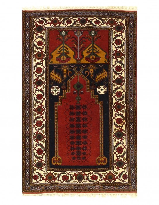 Afghan Baluch Wool Rug 3'1'' X 5' (1 of 3)