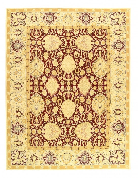 L Brown Fine Agra 9'4'' X 12': L Brown Fine Agra 9'4'' X 12' - New, Agra, Hand-Loomed, Lamb's Wool, 300 -24401- 862.This item is part of our fine auction collection which includes many fine home accessories including antique rugs,