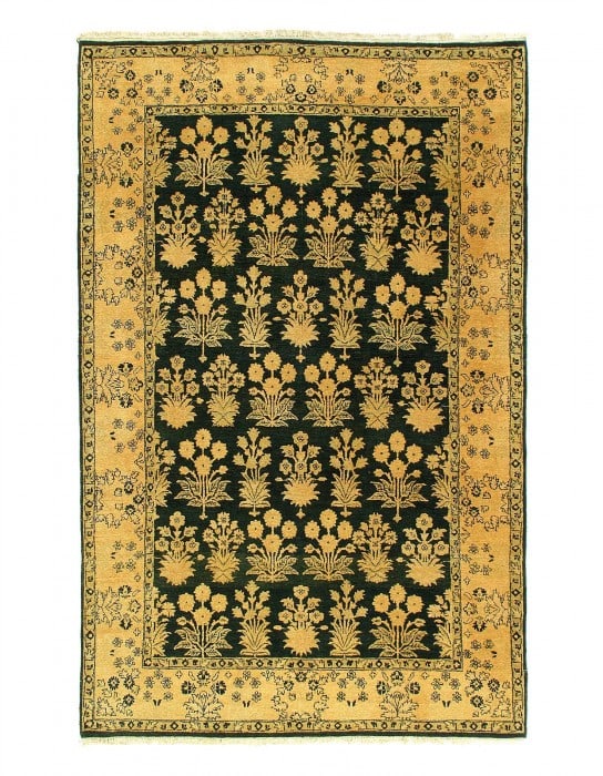 Fine Hand Knotted Agra rug 6' X 9'4'' (1 of 3)