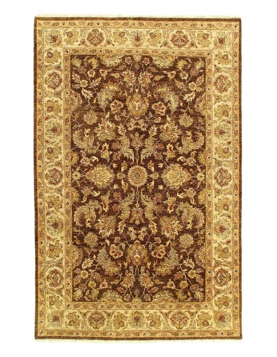 Fine Hand Knotted Agra rug 6' X 9' (1 of 3)