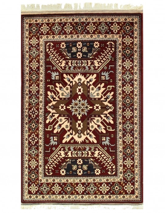 1970s Vintage Afghan Tekkeh Rug - 3'11" x 6'3" (1 of 3)
