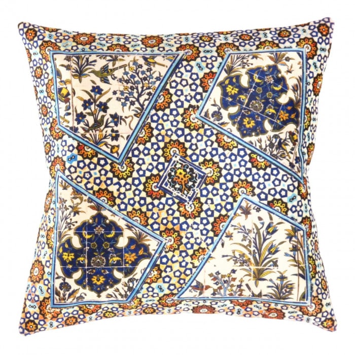 Pasargad velvet Throw Pillow 16'' X 16": Pasargad velvet Throw Pillow 16'' X 16" - New, Isfahan, Handmade , Velvet Silk, 300 -TIR 326A- 862.This item is part of our fine auction collection which includes many fine home accessories including