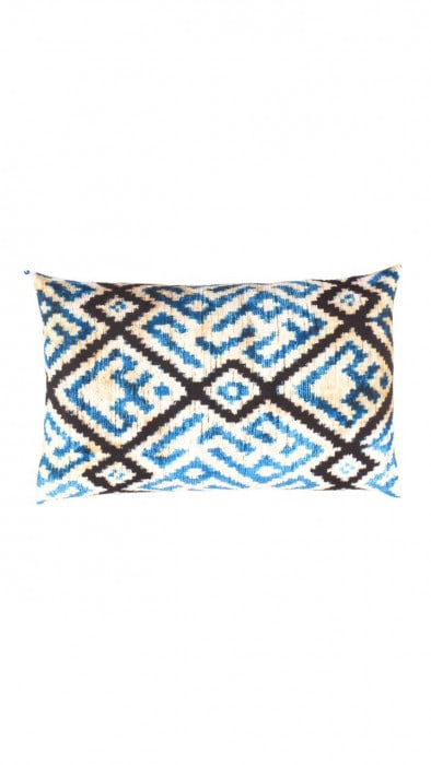 Turkish Fine Silk Style Pillow 16"x24" (1 of 2)