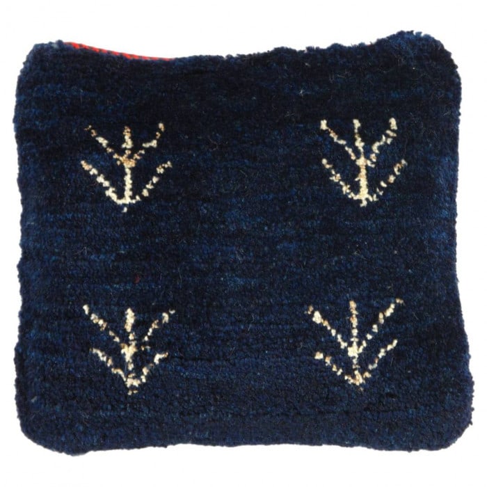 Fine Hand knotted Persian Gabbeh pillow 13'' X 15'' (1 of 2)